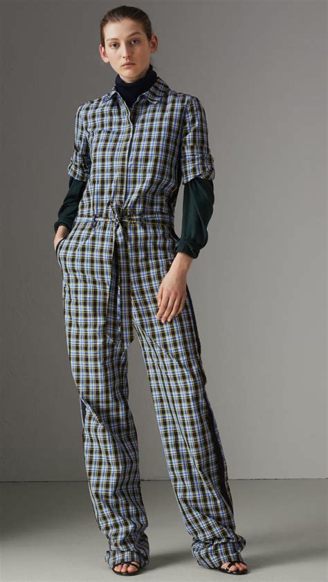 burberry silk jumpsuit|burberry clothing for men.